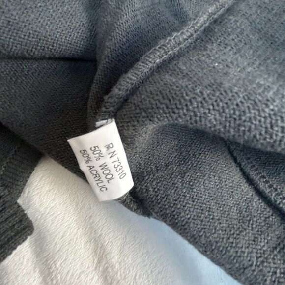 Ivan Grundahl Copenhagen Womens Gray Wool Acrylic Long Cardigan Sweater Large - Picture 4 of 8